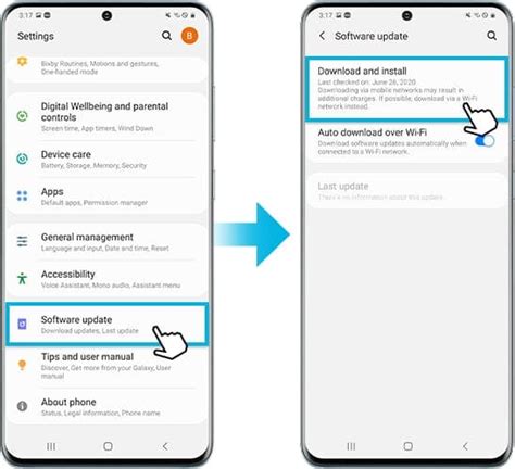 How to update your Samsung Galaxy phone or tablet.